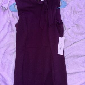 Calvin Klein Rich Purple Dress